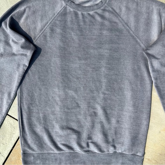 Hand Dyed Grey Crewneck Sweatshirt - Picture 3 of 8